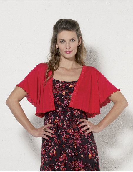Bolero viscose pour être chic