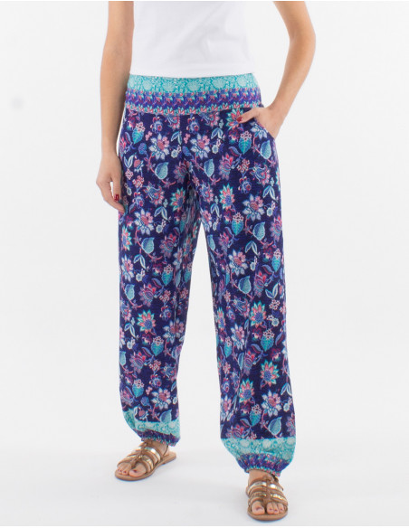 Bohemian light fluid pants