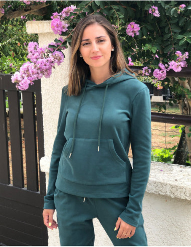 Sweat à capuche basique doux