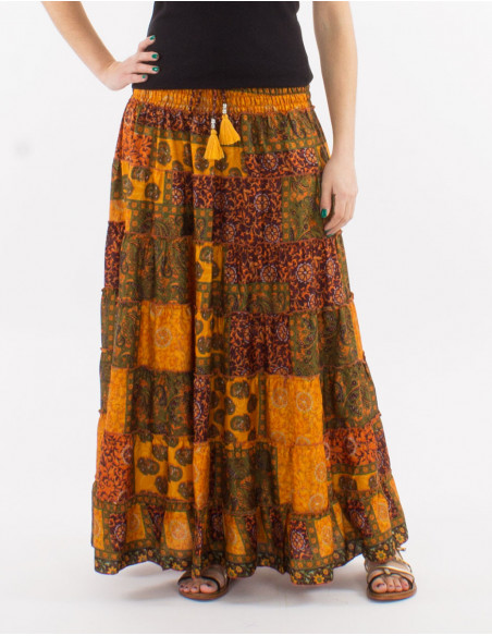 Long skirt 2 in 1 original African