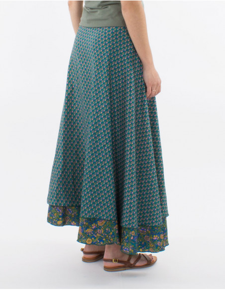 Boho long skirt