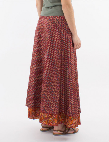 Boho long skirt
