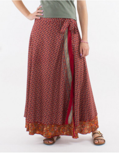 Boho long skirt