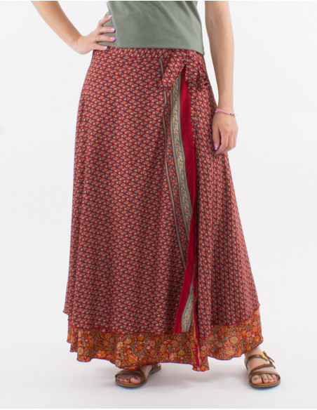 Boho long skirt