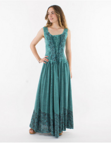 Rayon Long Dress sw