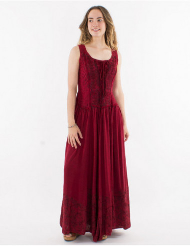 Rayon Long Dress sw