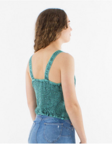 Plain ethnic top with embroidery