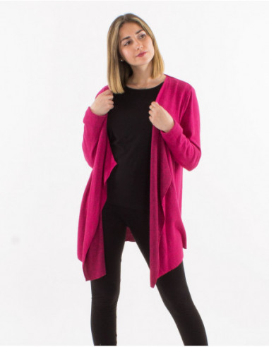 Solid coloured flowing waistcoat