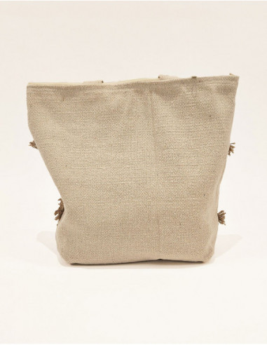 Sac cabas original hippie avec franges