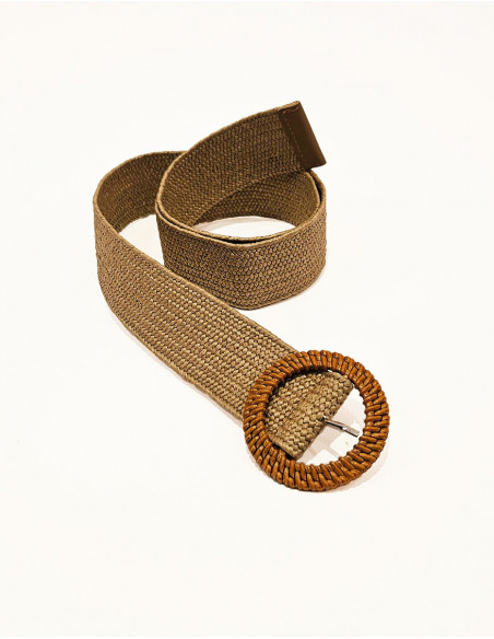 Original buckle braided belt