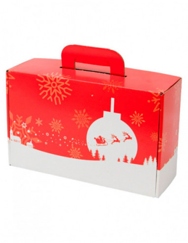 Boite cadeau rouge de Noël