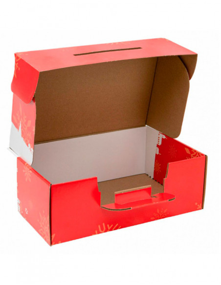 Boite cadeau rouge de Noël