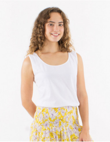 Basic plain tank top