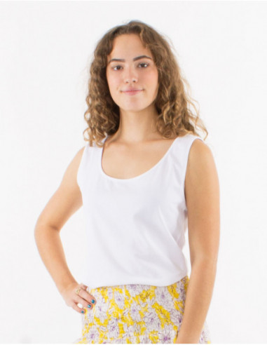 Basic plain tank top