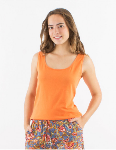 Basic plain tank top