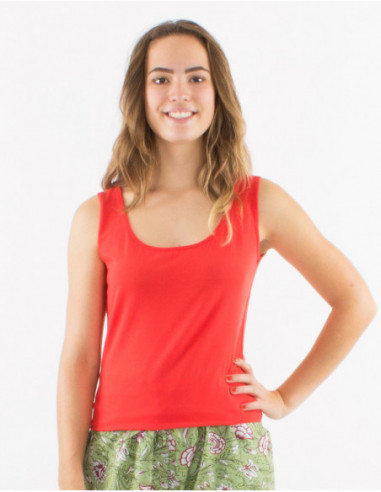 Basic plain tank top