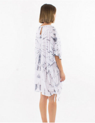 Blouse longue baba cool Tie & Dye