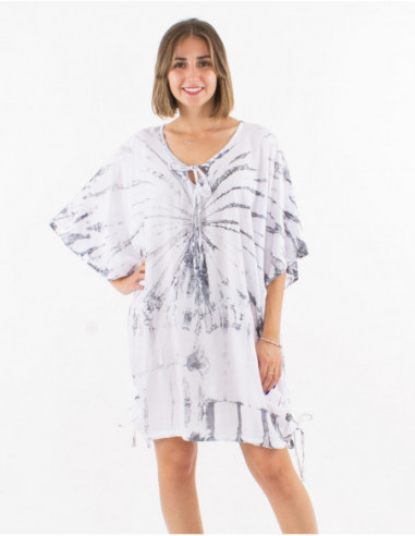 Blouse longue baba cool Tie & Dye