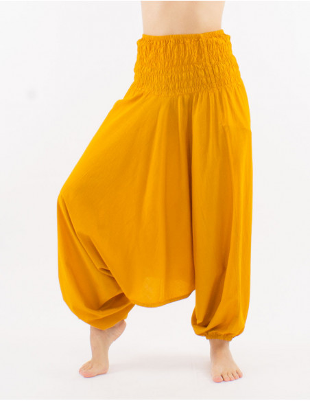 Basic cotton low-rise saroual