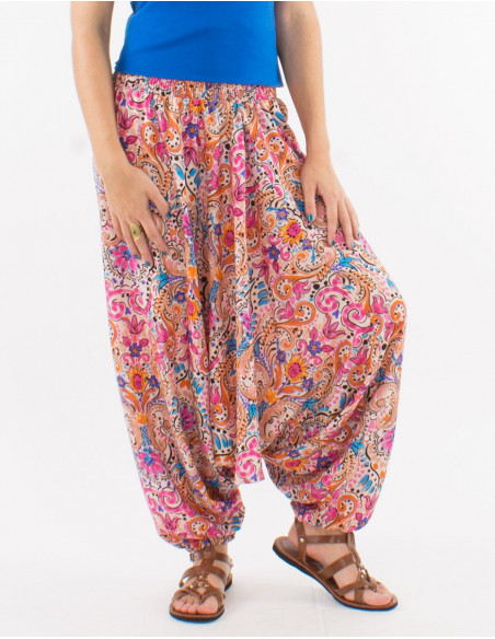 3-in-1 original floral cashmere saroual