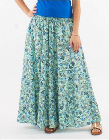 Romantic floral oversized pants