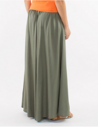 Pantalon extra large uni confortable