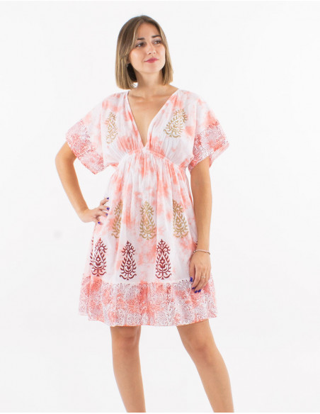 Tie and Dye beach dress
