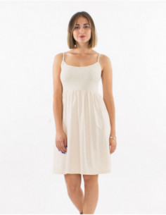 Basic short dress with thin straps 2