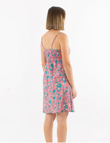 Romantic summer flare short dress