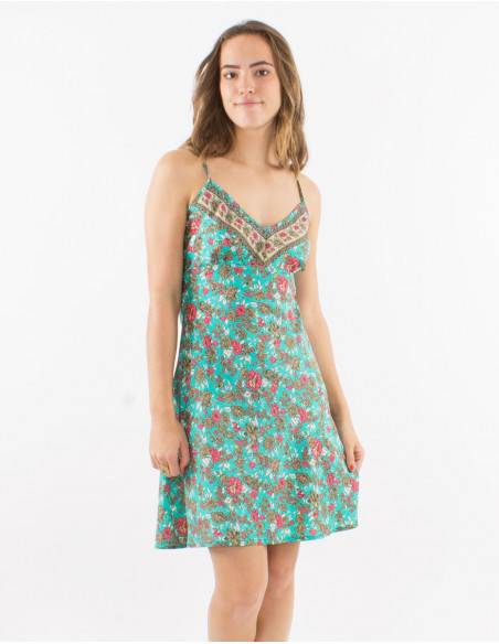 Romantic summer flare short dress
