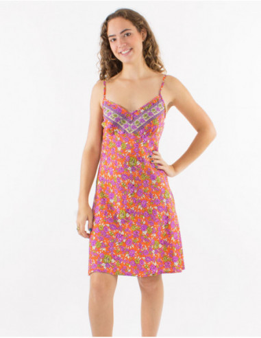 Romantic summer flare short dress