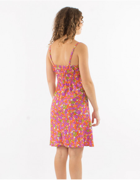 Romantic summer flare short dress