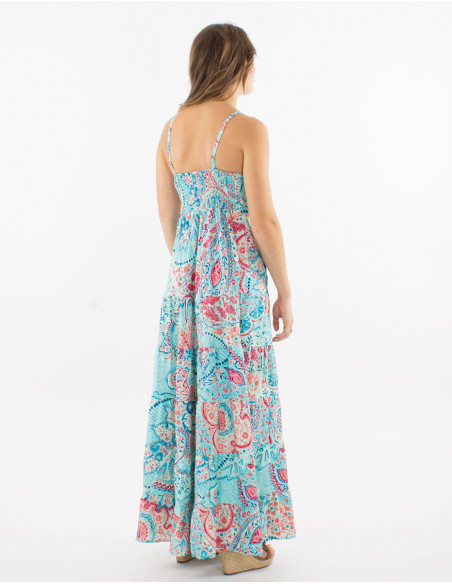 Boho style beach long dress