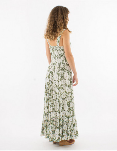 Robe longue princesse romantique