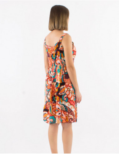 Original colorful dress 70's style
