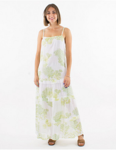 Tie Dye Pastel Long Back Dress