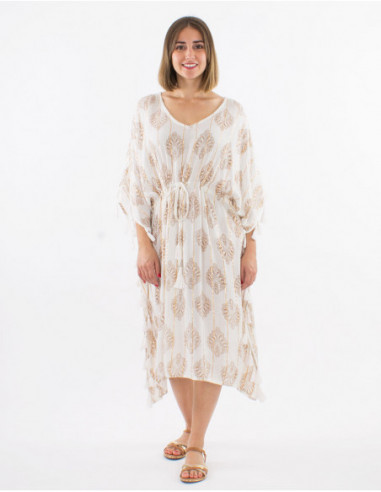 Robe de plage inspiration ethnique