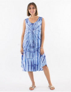 Robe de plage boho Tie and Dye