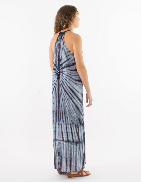 Tie and Dye large boho beach dress