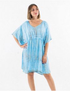 Tie and Dye Oversized Beach Tunic