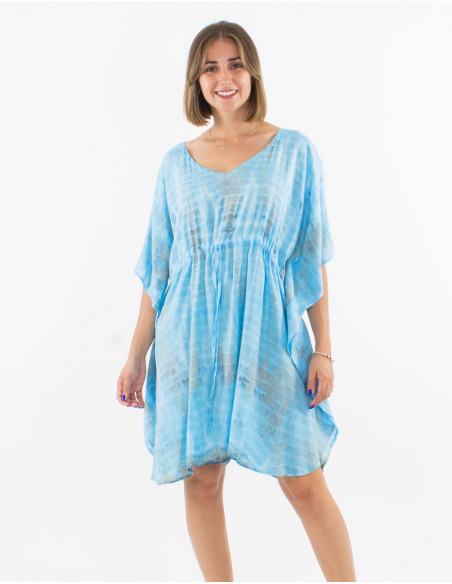 Tie and Dye Oversized Beach Tunic