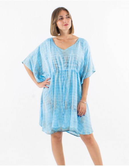 Tie and Dye Oversized Beach Tunic