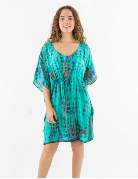 Tie and Dye Oversized Beach Tunic