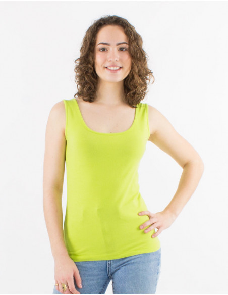 Basic plain tank top