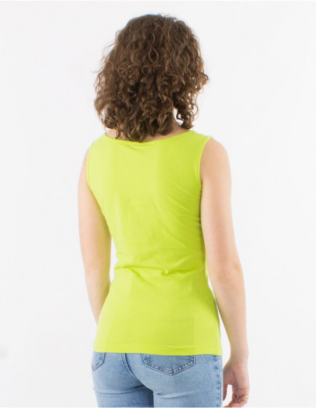 Basic plain tank top