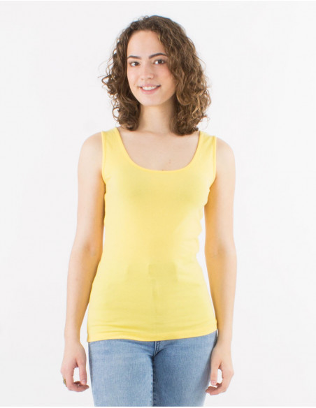 Basic plain tank top