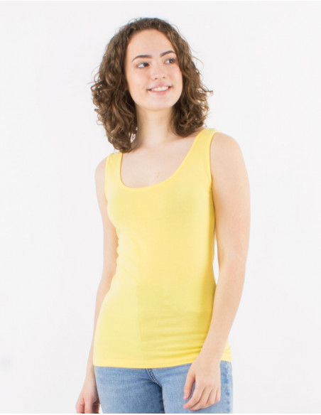 Basic plain tank top
