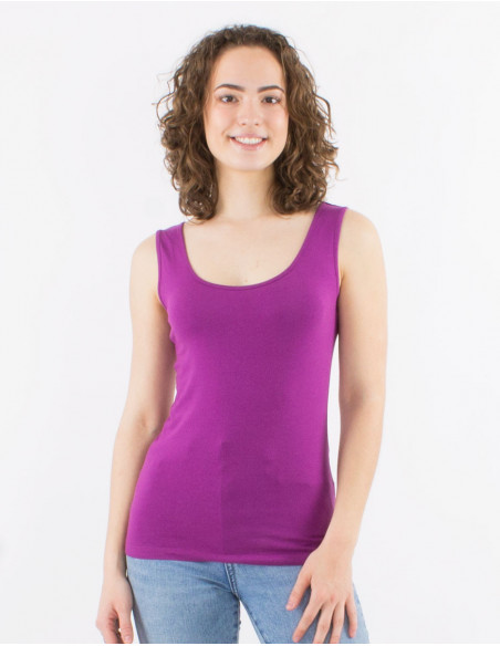 Basic plain tank top
