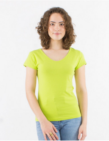 Basic plain short sleeve t-shirt
