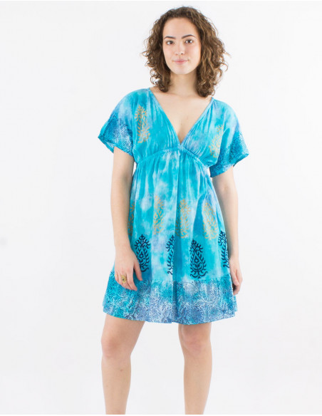 Tie and Dye beach dress